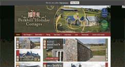 Desktop Screenshot of perkhillholidaycottages.co.uk